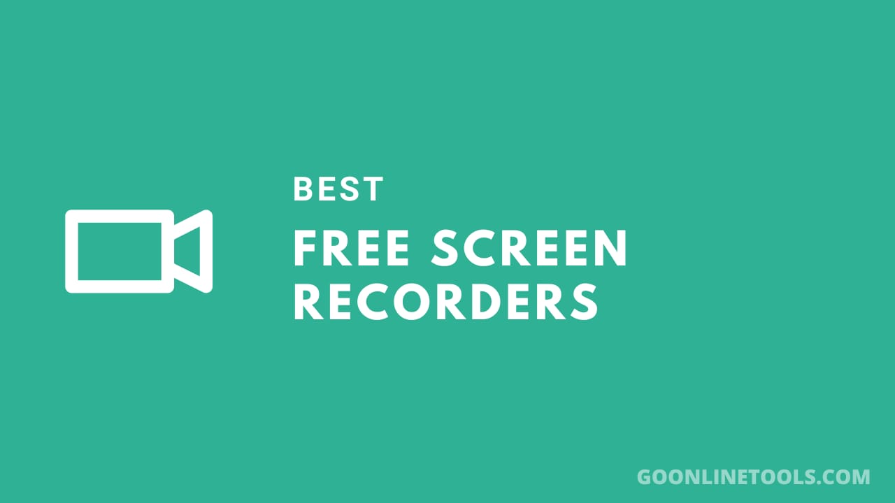 Best Free Screen Recorders