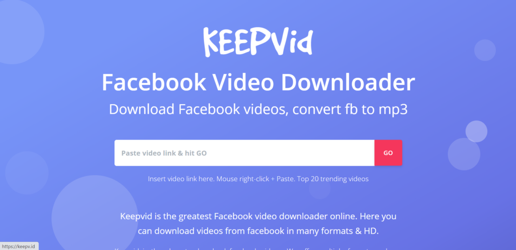 video download online facebook