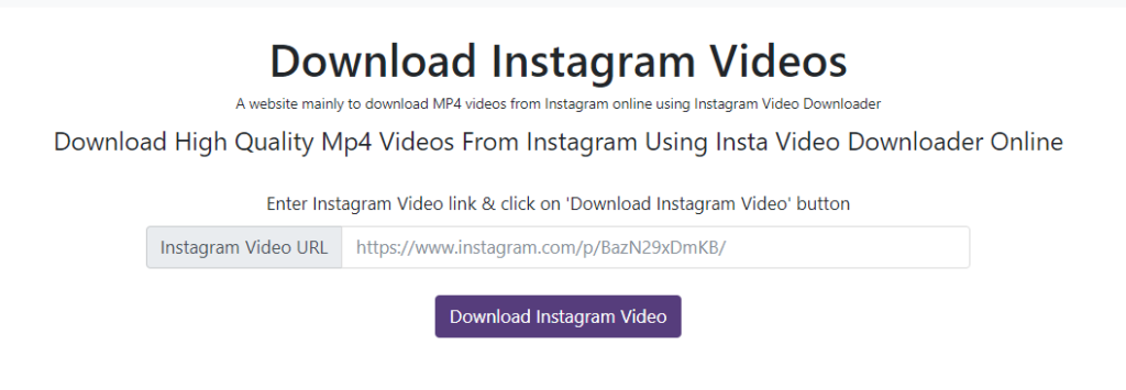 Best Instagram Video Downloader