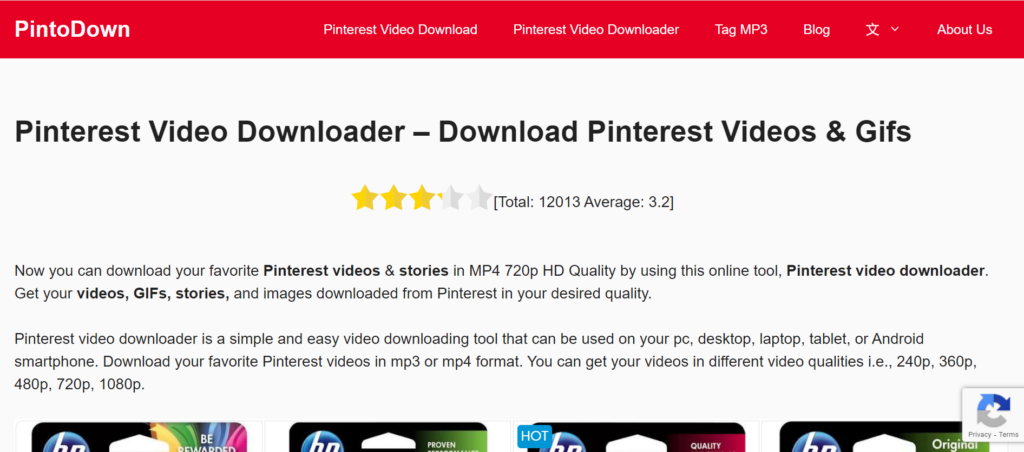 Rozšíření Pinterest Video Download Guide - Doplňky Opery