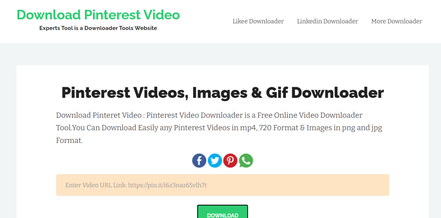 Best Pinterest Video Downloader In 2024   Image 2 1536x761 