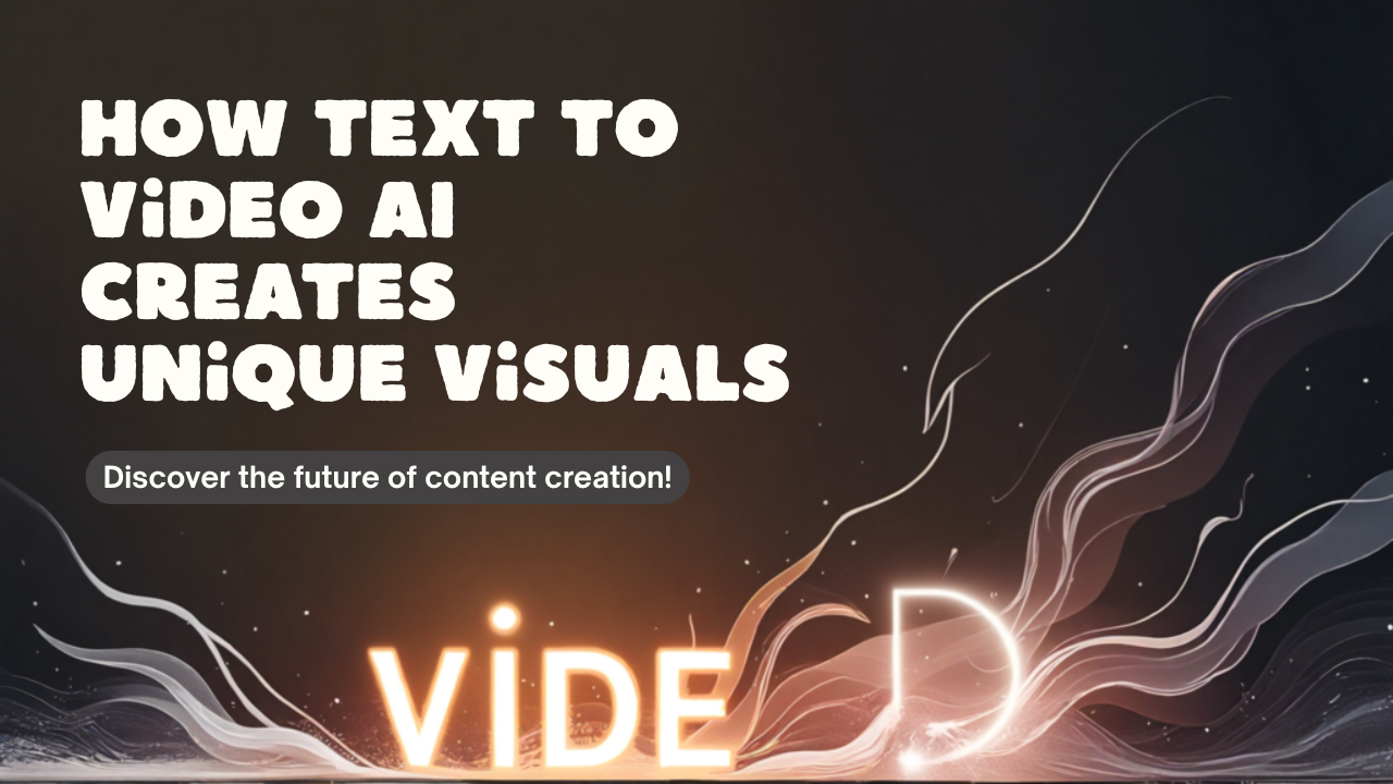 Breaking Away from Stock Footage: How Text to Video AI Creates Unique Visuals for Your Brand