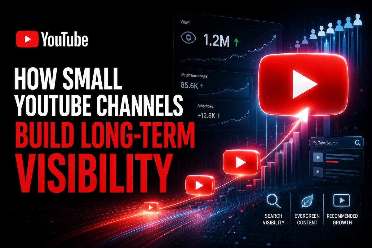 How Small YouTube Channels Build Long-Term Visibility